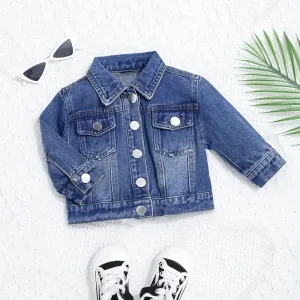 Jacket en jean décontractée pour bébé