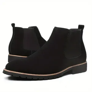 bottines-chelsea-elegantes-pour-hommes-a-enfiler-bout-rond-mi-mollet-e