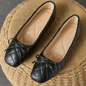 ballerines-matelassees-noires-a-enfiler-pour-femme-avec-noeud