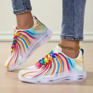 baskets-decontractees-a-rayures-arc-en-ciel-pour-femme
