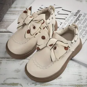Mocassins élégants avec nœud papillon
