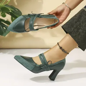 chaussures-mary-jane-elegantes-couleur-unie-talon-carre