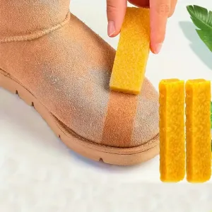 Bâton de nettoyage pour chaussures en caoutchouc pour daim brossé et poli