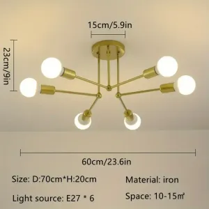 plafonnier-retro-simple-minimaliste-dore-noir-avec-ampoule-edison-led-