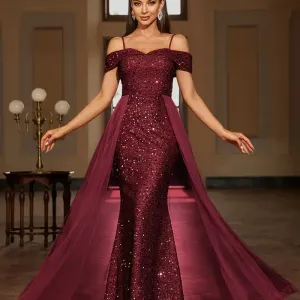 robe-elegante-a-paillettes-a-epaules-denudees-avec-superposition-en-ma