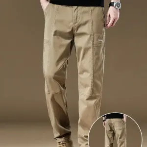 pantalon-uni-pour-homme-avec-poches