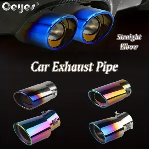 Ceyes Automotive Tuyau d'échappement pour automobile en acier inoxydable