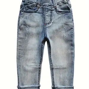 Jean en coton denim pour bébé garçon
