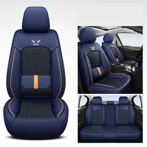 Coussin de siège de voiture 5 places Housse de siège universelle quatre saisons