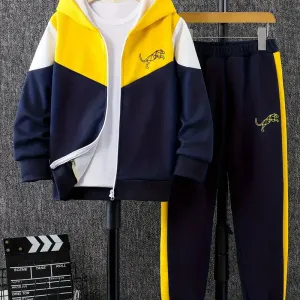 ensemble-2-pieces-decontracte-pour-garcon-veste-a-capuche-a-manches-lo