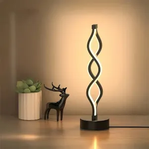 lampe-de-table-en-alliage-daluminium-en-forme-dalgues-finition-metalli