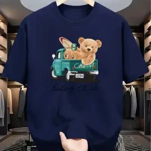 t-shirt-bleu-marine-en-coton