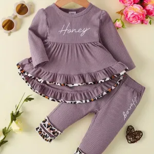 Tenues de printemps et d'automne pour bébés filles