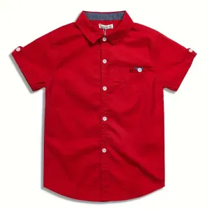chemise-decontractee-en-coton-doux-pour-garcon-rouge-extensible-et-con