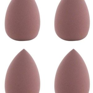 4 Pièces Éponge de Maquillage en Poudre bouffante pour usage humide et sec