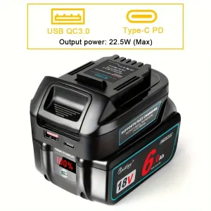 Battery Adapter for Makita 18V batteries conversion to DEWALT Battery