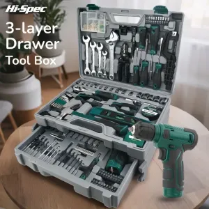 Coffret à outils électrique Hi-Spec 109 pièces