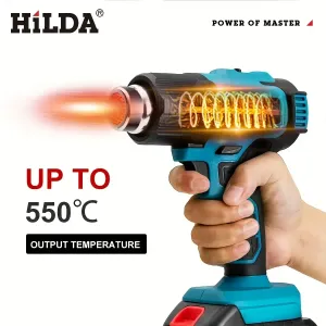 Pistolet à air chaud bleu HILDA 21 V, sans batterie