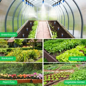 Système d'irrigation par aspersion automatique de 20 mètres