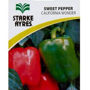 Graines de poivron doux Starke Ayres California Wonder