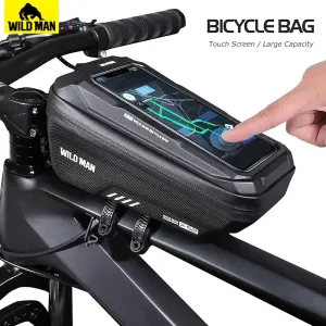 Sacoche de vélo WILD pour homme, étui pour téléphone portable