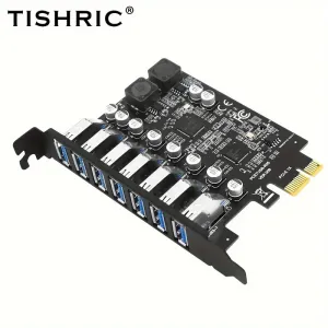 cartedextensionusb30tishrichubpcie1xvers7portsusb