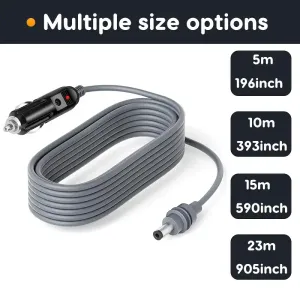 cabledalimentationdcstarlinkminiavecpriseallumecigare5m10m