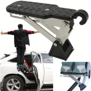Marchepieds de porte extra-longs à 7 angles pour accès au toit de voiture