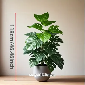 Grand bambou artificiel de qualité supérieure de 120cm