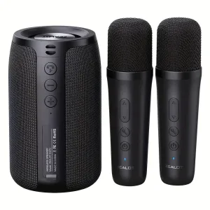 enceintessansfilzealots32avecdeuxmicrophoneskaraokesansfilpourfetes
