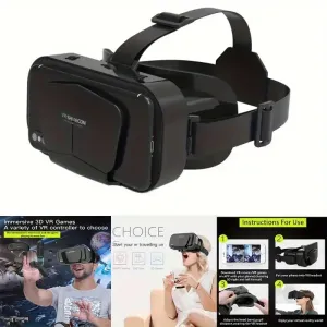 Expérience de jeu ultime : Casque VR 3D immersif pour smartphone