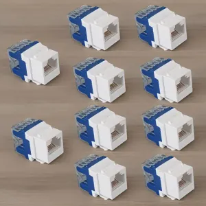 lotde10cablesethernetrj45cat6180blindesmaleversmale