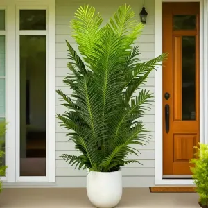 Arbre artificiel extra-large - Feuillage réaliste avec 24 feuilles luxuriantes et pleines