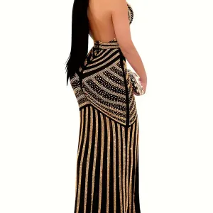 robeeleganteapaillettesetdecolleteenvprofondpourfemme