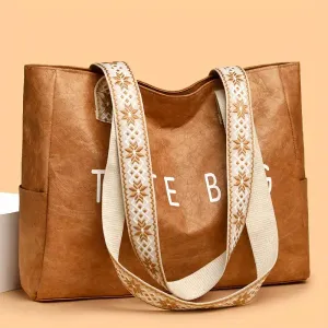 Nouveau ! Sac bandoulière élégant et grande capacité pour femme