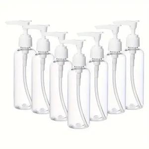 Lot de 30 flacons à pompe souple de 100 ml avec bec de canard