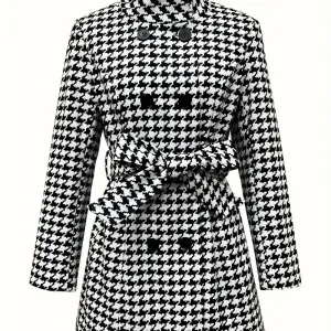 trenchelegantpieddepoulepourfemme