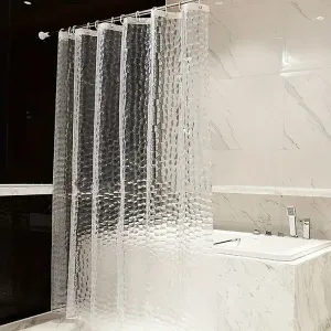 rideaudedouchetendanceamotifdecubesdeaudecorationdesalledebain
