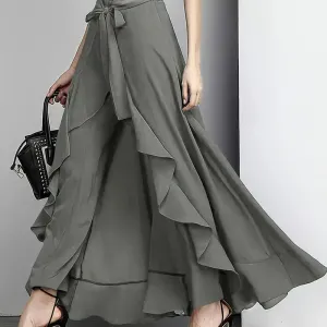 pantalonlongavolantspourfemme