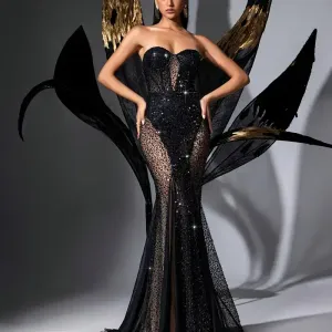 robeapailletteseleganteettendancepourfemme