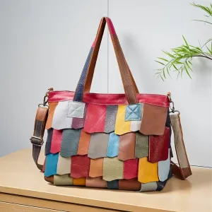 Sac de voyage en cuir véritable, tendance, grande capacité