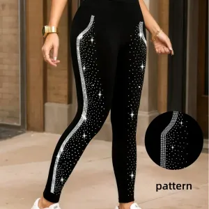 joggingcourtnoirastrassscintillantspourfemme