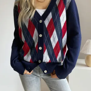 cardiganfemmecolvacarreauxlosanges