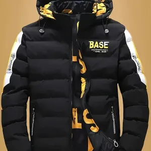 manteaudhiverepaispourhommejacketacapuchezippee