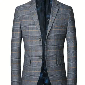 vesteblazerrayeedecontracteepourhomme