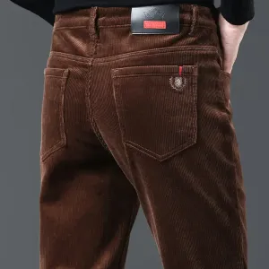 pantalonenvelourscoteletaillemihautepourhomme