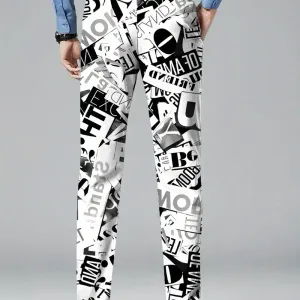 pantalondecontracteajambeslargesetpochespourhomme