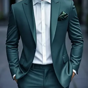 costumesmokinghommestylechampetretenuedeuxpiecesajustee