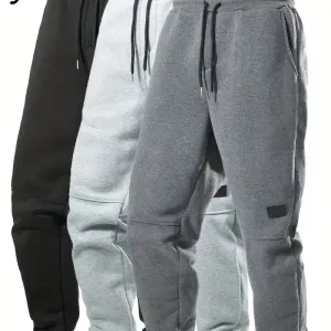 pantalondejoggingpourhommeavectailleelastiqueetcordondeserrage