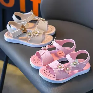 Sandales tendance à bout ouvert pour filles